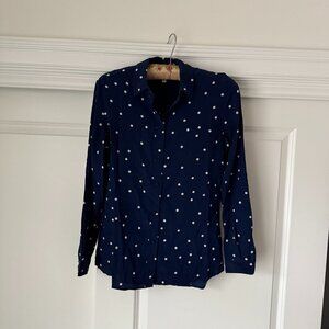 Sezane 100% Silk Blouse - Size 34